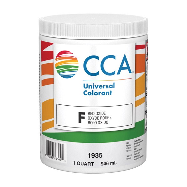 Novocolor Valspar CCA F Red Oxide Paint Colorant 1 qt 1935.05 - main